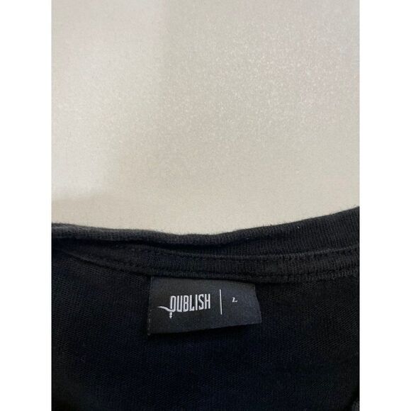 Publish Tiger Graphic T-shirt Men Large Black Short Sleeve - Picture 4 of 5